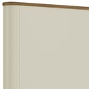 Ver mais imagens de Rack Sala com Painel para Tv 75 Pol 4 Portas Brise 180cm Pés Dourado Clio I03 Louro Luna - Lyam