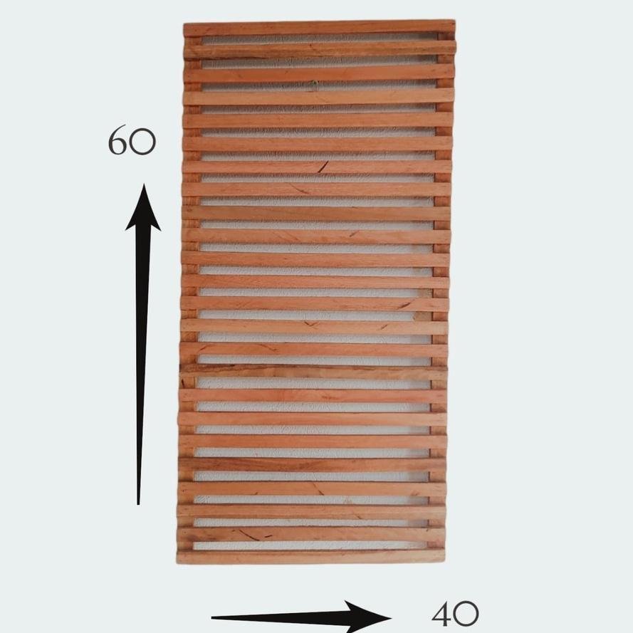 Jardim Vertical Treliça/ Painel Madeira Horta/plantas em - 3
