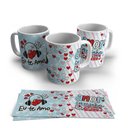 Ver imagem 1 de Caneca de Porcelana Dia Dos Namorados Modelo 20
