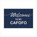Ver imagem 2 de TAPETE PORTA DE ENTRADA SALA COZINHA WELCOME TO MY CAFOFO