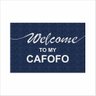 TAPETE PORTA DE ENTRADA SALA COZINHA WELCOME TO MY CAFOFO - 2