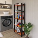 Ver imagem 1 de Armário Multiuso Lavanderia Organizador:preto Nature