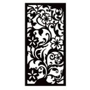 Ver imagem 3 de Painel Vazado Divisória Mdf Waimea Preto - 0,60x2,20m