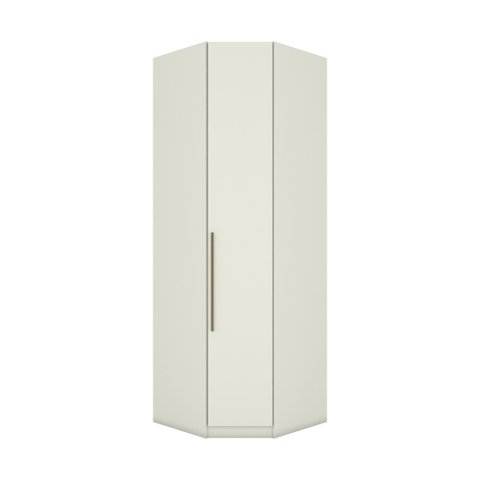 Guarda Roupa Modulado Canto Oblíquo Seletto 1 Porta Areia - Móveis Henn