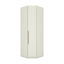 Ver imagem 1 de Guarda Roupa Modulado Canto Oblíquo Seletto 1 Porta Areia - Móveis Henn