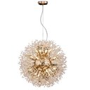 Ver imagem 1 de Pendente Cristal Dourado 65cm Ca040-do