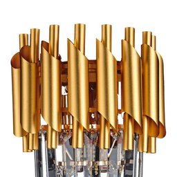 Arandela Nitrolux La-001m E14 Bivolt Dourada - 3