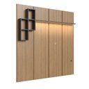 Ver imagem 4 de Painel para TV 55 Polegadas 180cm com LED Nexus Mel e Grafite