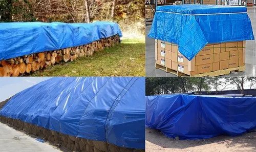 Lona Azul 3x7 / 7x3 Cobertura Festa Palco Barraca de Feira Camping Tenda Telhado Cobertura - 6