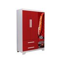 Ver imagem 3 de Guarda Roupa Organizador Infantil Personagem Vermelho