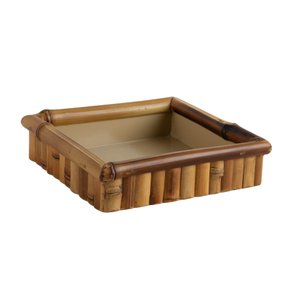 Porta Guardanapo Bambu C Madeira G