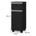 Ver imagem 4 de Gabinete Armário para Filtro Suporte Água Galão com Rodizio