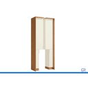 Ver imagem 2 de Guarda Roupa Modulado Solteiro Armário Torre 4PT Liga Off Kappesberg