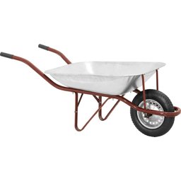 Carrinho de Mão 60l Caçamba Galv Pneu Câmara Chapa 22 Vonder - 1