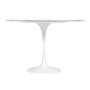Ver imagem 3 de Mesa Saarinen Redonda Espírito Santo 107cm - Base Branca