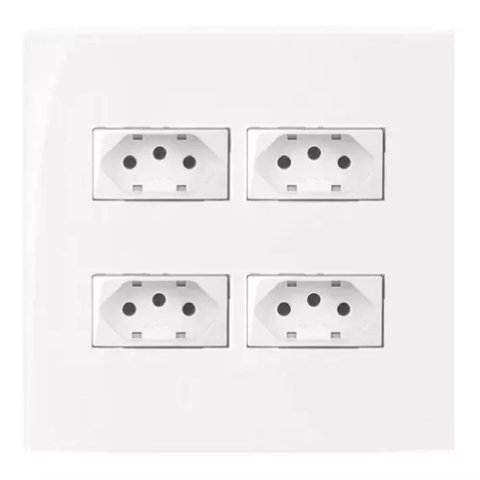 Espelho 4x4 Conjunto 4 10a ou 20a Margirius