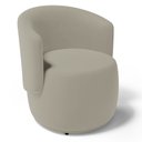 Ver imagem 6 de Kit 2 Poltronas e 1 Namoradeira Aisha Orgânica Suede Bege - Desk Design