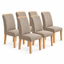 Ver imagem 3 de Conjunto 6 Cadeiras para Sala de Jantar Luisa