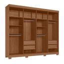 Ver imagem 3 de Guarda Roupa Casal Grande Atenas + Comoda Atenas