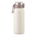 Ver imagem 5 de Garrafa Térmica Inox 800ml com Tampa e Trava Bege