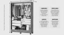 Ver imagem 4 de Guarda Roupa com 2 Portas e Espelho Sapphire -grand Line