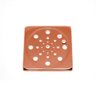 Tampa para Ralo Grelha Quadrado 10cm Abre/ Fecha - Rose - 2