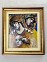 Ver imagem 1 de Quadro Decorativo Joven com Mascara de Angel Cestac