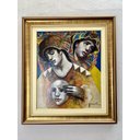 Ver imagem 1 de Quadro Decorativo Joven com Mascara de Angel Cestac