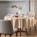 Ver imagem 4 de Toalha de Mesa Retangular 160x220cm Aurora Bege Karsten