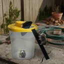 Ver imagem 1 de Armadilha Ratoeira Gaiola Pega Rato Controle de Praga Reutilizavel Camundongo Roedor Ratazana Casa Q