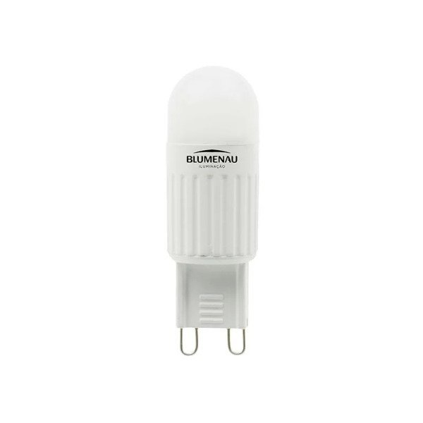 Lâmpada Led Blumenau Halopin 2,5W Bivolt G9 3000K Luz Amarela - 1