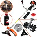 Ver imagem 2 de Roçadeira & Capinadeira Importway 3hp 63cc + Enxada Rotativa 9 Estrias + Oleo Toyama 2t + Kit de Fac