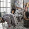 Jogo de Cama Solteiro Duplo 3 Peças Infantil Rider Realce Premium Happy Day Sultan Cinza - 1