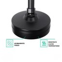 Ver imagem 3 de Chuveiro Ducha de Teto Autolimpante Redondo Big Obra - Preto