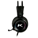 Ver mais imagens de Headset Gamer Ktrok Stout, P2 + Usb + Adaptador P3, Rgb, Drivers 50mm, Preto