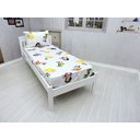 Ver imagem 1 de Jogo De Lençol Com Elastico E Fronha Branca de Neve Kit 2pçs