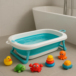 Banheira Infantil Azul Snel Home - 3