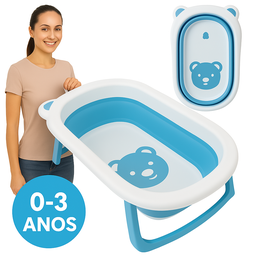 Banheira Infantil Azul Snel Home - 9