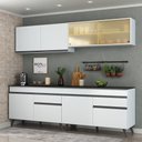 Ver imagem 1 de Armário De Cozinha Compacta 4 Peças Mp3696.964 Veneza Multimóveis Branco