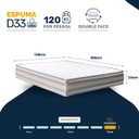 Ver imagem 4 de Colchão de Espuma D33 Double Face Territory Hellen Casal 138cm