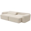 Ver imagem 6 de Sofá Cama Retrátil 6 Lugares 300cm Martina Linho Cru - Nexta Casa
