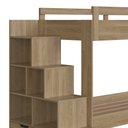 Ver imagem 5 de Beliche Infantil com Escada Nichos e Gavetas Infix C06 Aveiro - Mpozenato