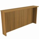 Ver imagem 1 de Painel de Ilha 200 Cm em Mdf - Nesher