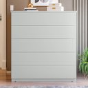 Ver imagem 6 de Aparador para Sala de Estar com 5 Gavetas Compacta