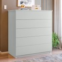 Ver imagem 1 de Aparador para Sala de Estar com 5 Gavetas Compacta