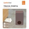 Trava Porta de Piso Comfortdoor Calço para Porta de Borracha Marrom - 4