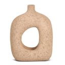 Ver imagem 1 de Vaso Decorativo em Poliresina Bege 27cm 17463 Mart