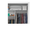 Ver imagem 5 de Guarda Roupa Casal 3 Portas de Correr 9 Gavetas 208cm Anjos Branco - Carioca Móveis