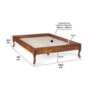 Ver imagem 4 de Cama Turca Casal Pés Luiz Xv 60830 Hannover Linz Móveis