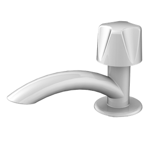 Torneira para Lavatório Modelo de Mesa Especial Pp 1/2'' Cor Branco Durín